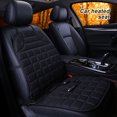 thumbnail image 3 of Scienceny Almohadilla de calefacción eléctrica para asiento, 1 par, para conductor delantero, pasajero, Interior de automóvil, alfombrilla para silla, Ventana automotriz Scienceny VI017857-01, 3 of 6