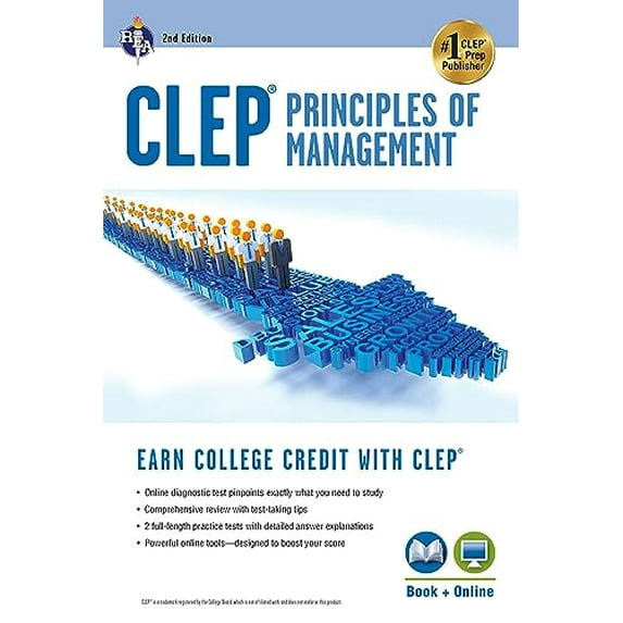 Pre-Owned Clep(r) Principles of Management Book + Online (Paperback) 0738610909 9780738610900