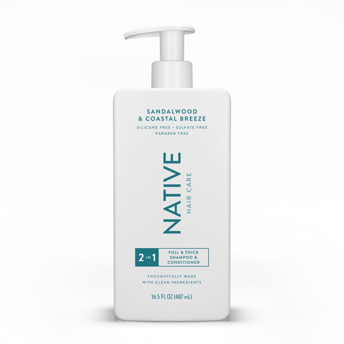 Native Limited Edition Sandalwood & Coastal Breeze 2-in-1 Shampoo & Conditioner 16.5 oz