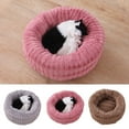 thumbnail image 1 of Pet Nest  Keep Warmth Wear-resistant Cute Pet Dogs Cats Basin Style Nest for Winter, 1 of 10