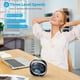 thumbnail image 4 of USB Fan,Mini Fan,Silent Fan,Portable Silent USB Fan 3 Speed Adjustable USB,USB Fan for Camping,Office,Sports,Travel,USB Powered(Blue), 4 of 5