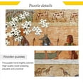thumbnail image 2 of Dreamtimes Jigsaw Puzzle Egyptian Murals, 1000 PCS Large Puzzle Game Artwork for for Adults, Fun Challenging Brain Exercise Family Game Creative Gift for Friends Parents Grandparents, 2 of 7