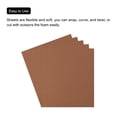 thumbnail image 4 of 5Pcs EVA Foam Sheets Brown 19.7 Inch x 17.7 Inch 0.8mm Thick Crafts Foam Sheets, 4 of 6