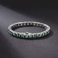 thumbnail image 6 of S925 silver with 18K gold plated 1 carat moissanite tennis bracelet for men and women, 6 of 6