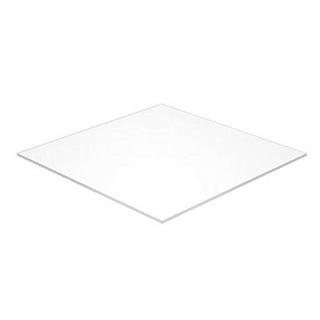 4 x 4 Inches Clear Plastic Acrylic Sheets 0.12 Inch Thick Acrylic Square  Panel Transparent Acrylic Square Signs for Crafts and Painting Supplies (10