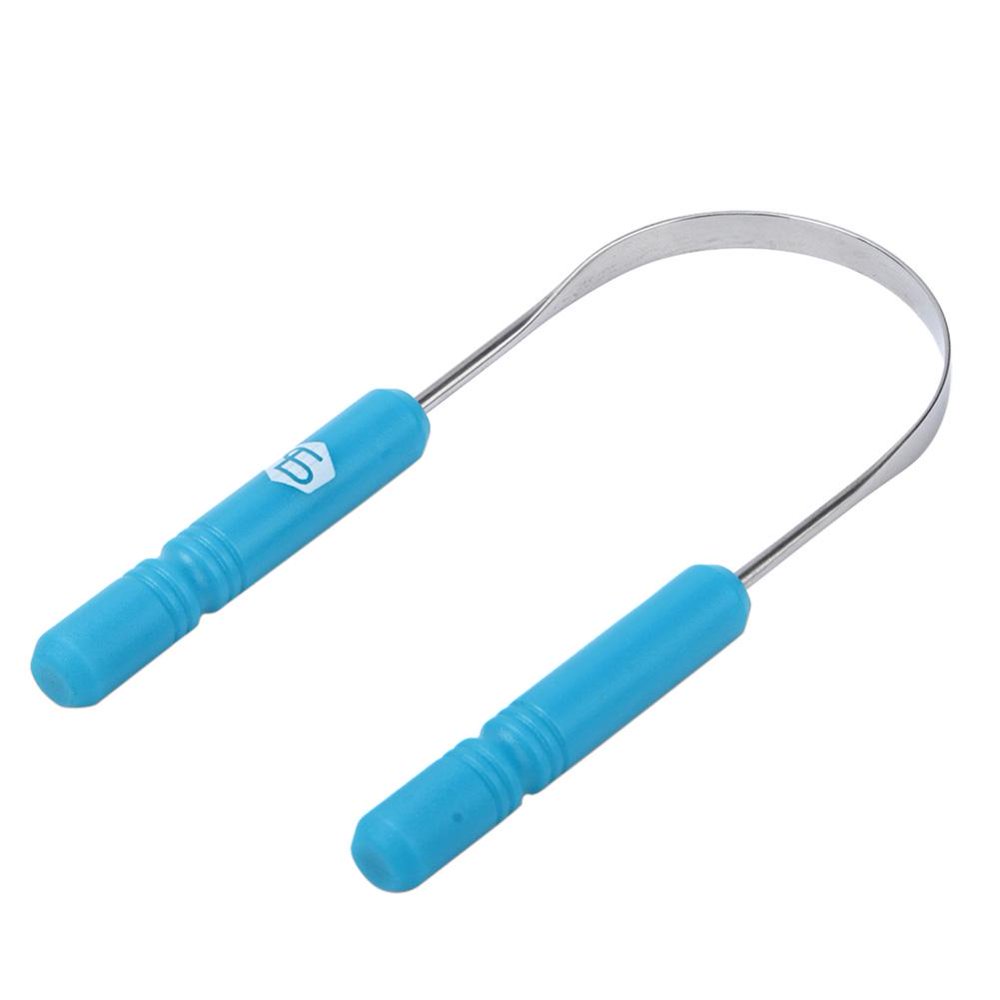 Tebru Oral Care Tools, Stainless Steel Tongue Cleaner Scraper Oral