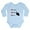 Sky Blue, variant on CafePress - Crawl Walk Race Body Suit - Long Sleeve Cotton Baby Bodysuit