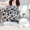 thumbnail image 5 of SEANATIVE Cow Print Dust Cover for Sewing Machine Foldable Sewing Machine Cover with Storage Pocket Sewing Machine Dust Cover Protection Decor Accessories, 5 of 7