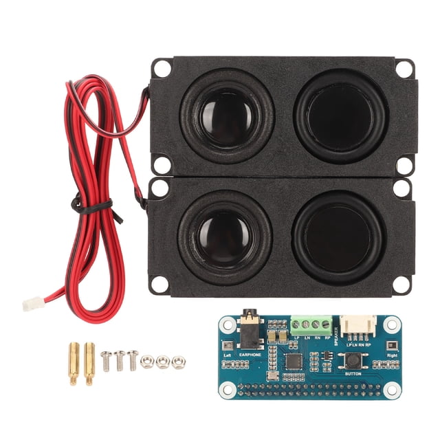 Tarjeta de sonido HiFi con interfaz I2S y control I2C, chip WM8960, conector de 3,5 mm, módulo de audio HAT para decodificación de placa base RasPi.
