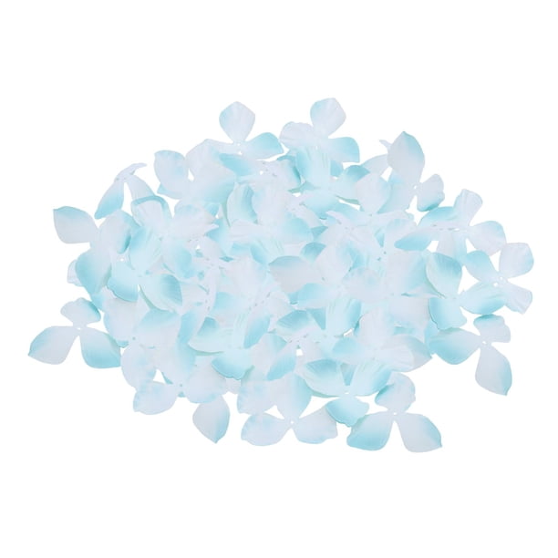 200 piezas de flores de boda, confeti para fiestas, centro de mesa decorativo para jardín, boda Azul claro