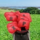 thumbnail image 5 of Juego de 10 fundas universales para cabezas de hierro de golf, 4-9, P, S, A, x Accesorios de golf Cabeza de palo rojo, 5 of 9