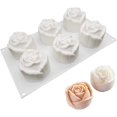 thumbnail image 1 of Moldes con Forma de Rosas KAIYANG Adornos para Bodas Postres Jabón, 1 of 4