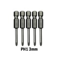 thumbnail image 1 of Lefu 6.35mm Hex Shank 50mm Cross Screwdriver Bits Electric Driver Tools PH00 PH1 PH2, 1 of 6