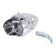 thumbnail image 1 of Bicycle Hat Front Light Retro Headlights Metal Silver 6Led Waterproof, 1 of 5