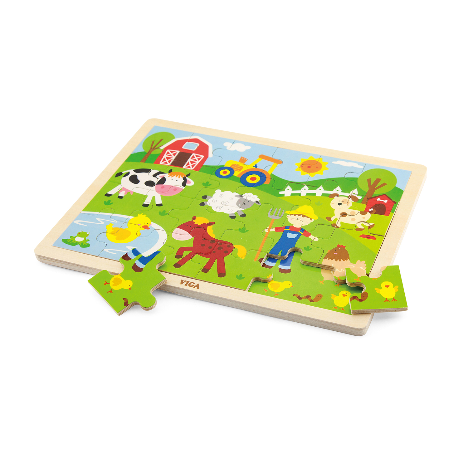 The Original Toy Company Farm Classic Jigsaw Puzzle