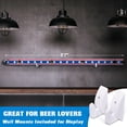 thumbnail image 4 of GoSports GoPong Slamski - Retro and Vintage Wood Design 4 Person Drinking Ski with 50 Plastic Shot Glasses Brewski - America, 4 of 7