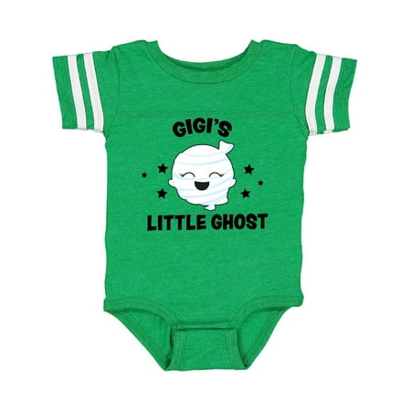 

Inktastic Cute Gigi s Little Ghost with Stars Gift Baby Girl Bodysuit