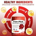 ELAIMEI Iron Plus Hypoallergenic PatchesIron Supplement Patch with