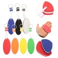 thumbnail image 3 of RENACLIPY 7-Piece Floating Boat Keychain Set in Bright Orange EVA Material, Key Holder Accessories, 3 of 6