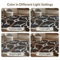 thumbnail image 7 of ODIKA Throw Arcade Tan Symmetrical Decorative Covering Grey Beige Bathroom Foldable Easy Care for Queen Size Bedroom, Under Bed, Master Suite, 7 of 7