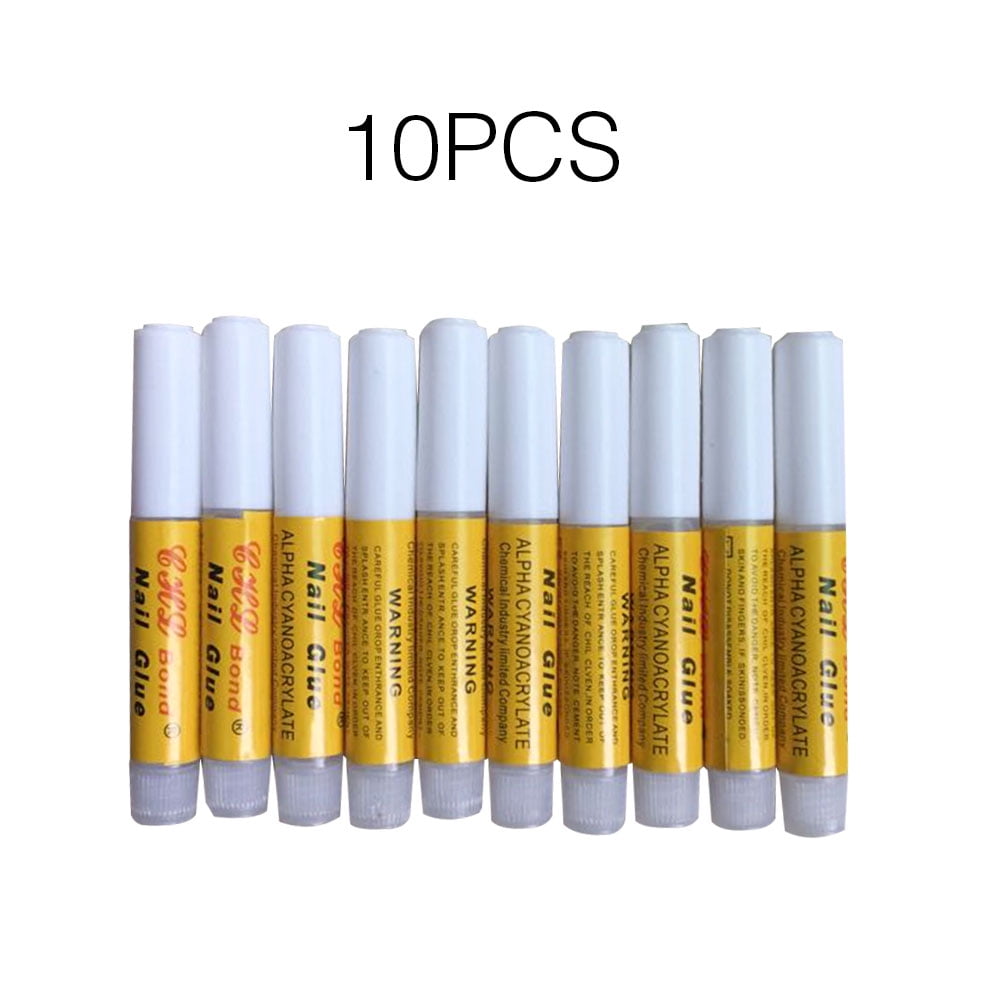 Nail Glue For Fake Nails Fake Nails Glue Transparent 10pcs 2g Pcs