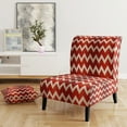 thumbnail image 2 of Designart "Vintage Boho Emerald Charm" Upholstered Modern Accent Chair and Boho Abstract Arm Chair, 2 of 5