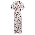 thumbnail image 4 of Vestido de fiesta de playa de verano con abertura floral maxi floral de moda para mujer L jinwen  Vestido maxi de la playa de las mujeres, 4 of 8