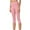 Pink, variant on Aboser Women High Waist Capri Pants Athletic Tummy Control Workout Pants Sporty Running Yoga Leggings for Women Butt Lift Gym Clothes