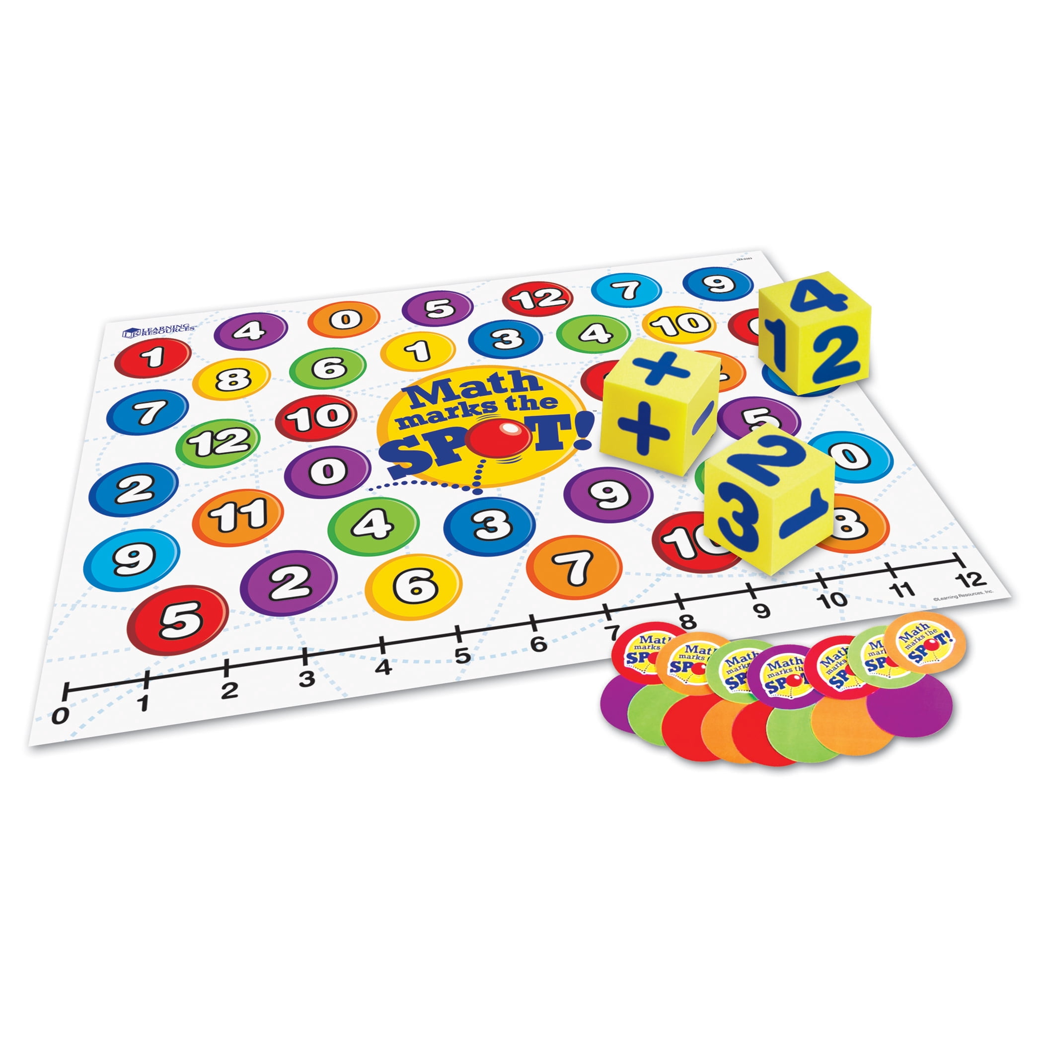 Math Marks The Spot Activity Game