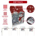 thumbnail image 6 of Red Bear Christmas Table Runner 70 Inches Long, Cotton Linen Table Runner Dresser Scarf, Xmas Tree Snowflake Fabric Tablerunners for Dining Coffee Tables Wedding Holiday Party 13"x70", 6 of 8