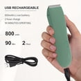 thumbnail image 2 of Body Hair Trimmer Pubic Hair Trimmer Hair Cutting Shaving Machine Body Groomer For Men Holiday Gift, 2 of 10