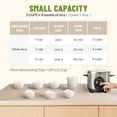thumbnail image 2 of MOOSUM 3-Cup Uncooked Rice Cooker Small, Healthy & Safe Stainless Steel Inner Pot, One-Touch Multifunction for Rice/Sauté/Yogurt, Dishwasher Safe, 1-3 People Size, Silver, 2 of 6