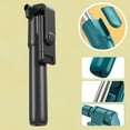 thumbnail image 3 of Portable Selfie Stick, Handheld Tripod with Detachable Wireless, 3 of 5