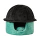 thumbnail image 1 of Cama túnel con forma de sombrero para gatos, juguete interactivo para gatos mayores verde, 1 of 9