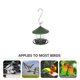 thumbnail image 5 of 1 juego de comedero para pájaros para exteriores, comedero para pájaros colgante, comedero para colibríes con gancho, 5 of 5