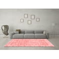 thumbnail image 3 of Ahgly Company Indoor Rectangle Abstract Red Modern Area Rugs, 5' x 7', 3 of 4