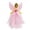Pink, variant on Christmas Wing Standing Angel Doll Hanging Pendant for Xmas Tree Home Decoration