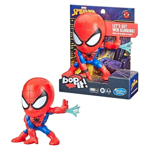 Figura de acción Hasbro Gaming Bop It! Edición Marvel Spider-Man
