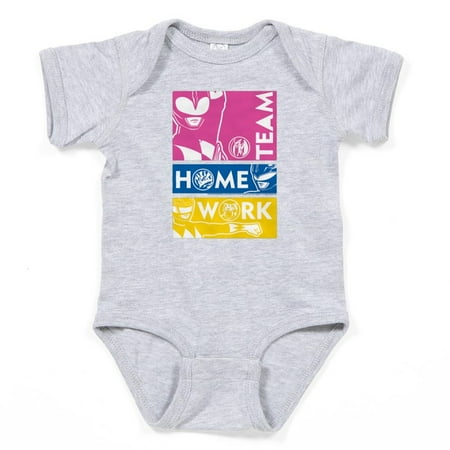 

CafePress - Power Rangers Team Home Work - Cute Infant Bodysuit Baby Romper