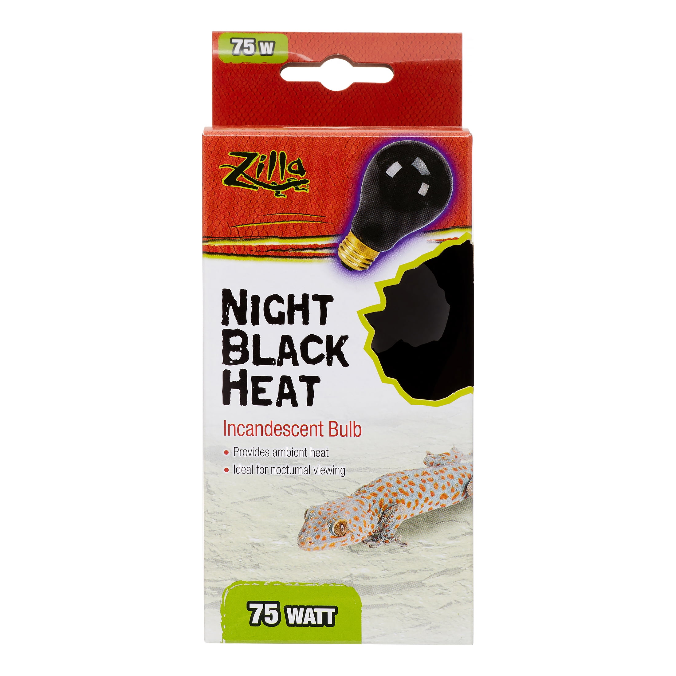 N/A 3 Pack Zilla Night Black Incandescent Bulb 75 Watt