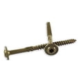 thumbnail image 1 of WoodPro Fasteners ST38X714-25PC Tête de Rondelle Ronde 3/8 Pouce par 7-1/4 Pouce Vis en Bois pour Extérieur, Lot de 25, 1 of 3