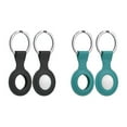 thumbnail image 1 of [4 Pack] Soft Silicone Case Compatible With Apple Airtag 221,for Airtags Holder Keychain Accessories - Snngv, 1 of 5