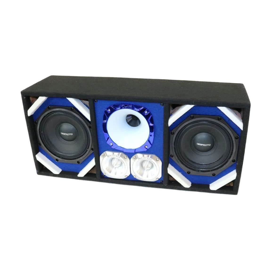 Loaded Box withTwo Despacito Heavy Duty 8-in Woofers One Horn and