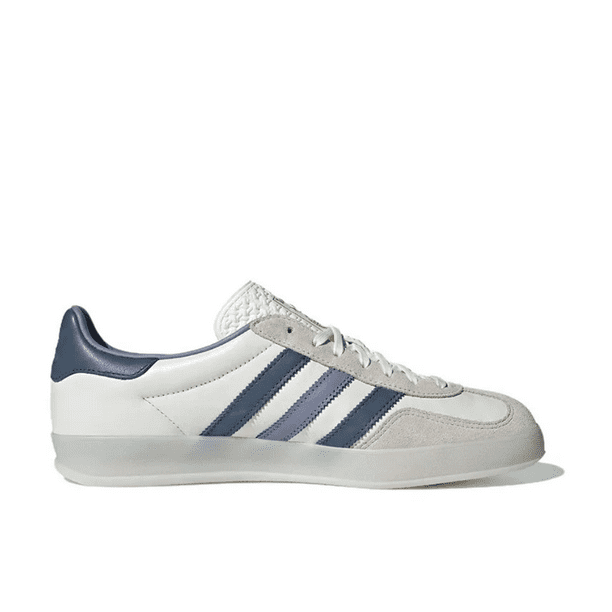 Zapatillas casuales clsicas Adidas GAZELLE INDOOR blancas y azules para  hombre y mujer, de caa baja, cmodas y verstiles | Walmart en lnea