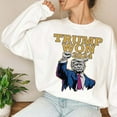 men Won 2024 Sweats. Victory Election Sweater. Political Statement