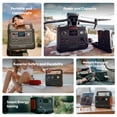 thumbnail image 6 of Jackery Explorer 300v2 Auto Kit 300W Continuous/600W Peak Portable Power Station with 12V Battery Charging Cable, 6 of 14