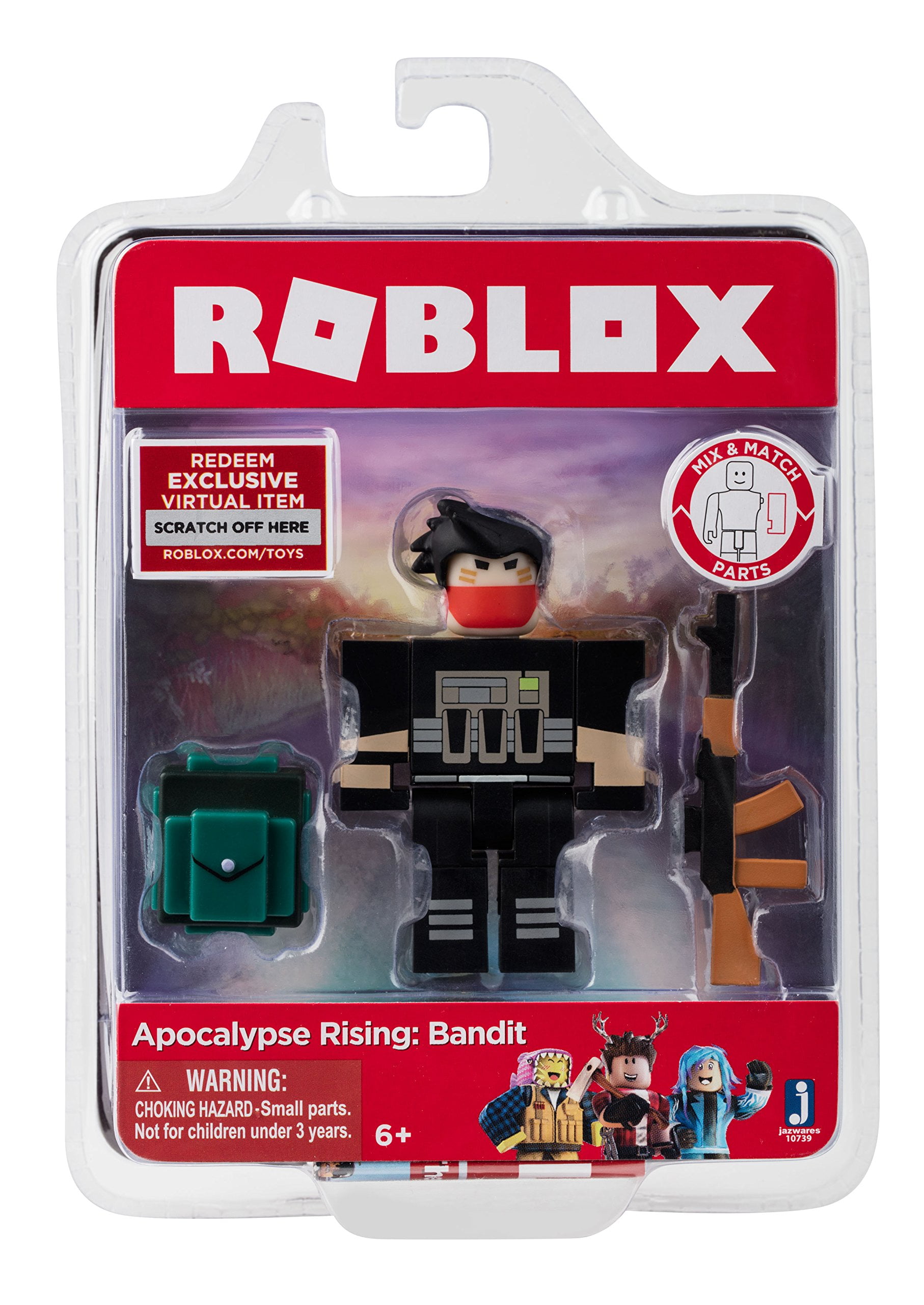 Roblox Apocalypse Rising Bandit Figure Pack Walmart Com - figure roblox toys walmart