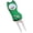 Green, variant on Tgw Players Golf Divot Tool W/Ball Marker Silver