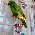 thumbnail image 3 of 100CM columpio ejercicio Arco Iris hámster loro periquito juguete madera pájaro escalera, 3 of 8