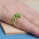 thumbnail image 5 of Último anillo de rana arbórea Anillo de rana arbórea ajustable Anillo de rana abierto Anillo de rana delicado con forma de rana Joyería, 5 of 8